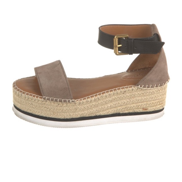 See by Chloe Suede Espadrilles Size 9 / 39 - Picture 1 of 6